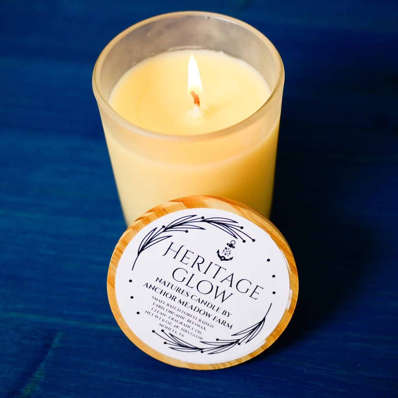 Heritage Glow Natures Lard Candles