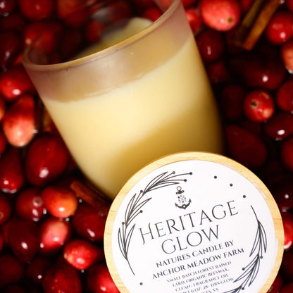 Heritage Glow Natures Lard Candles